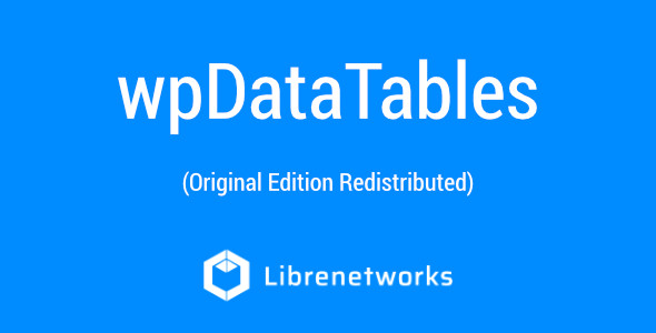 Download wpDataTables Premium plugin for free