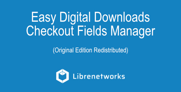 Download Easy Digital Downloads Checkout Fields Manager